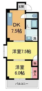 ダイアマンション【2階】の間取り