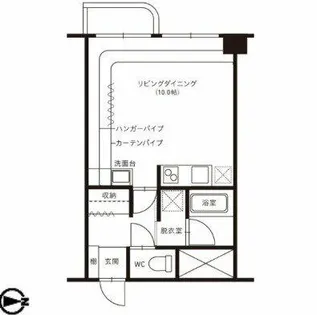 エスタシオン犬山【805号室】の間取り