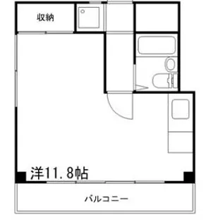 ハイツホワイトヘロン【302号室】の間取り
