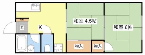 コーポ本郷【2-C号室】の間取り