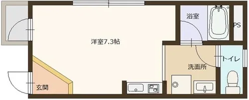 WITH ROSE 姫路駅南【723号室】の間取り