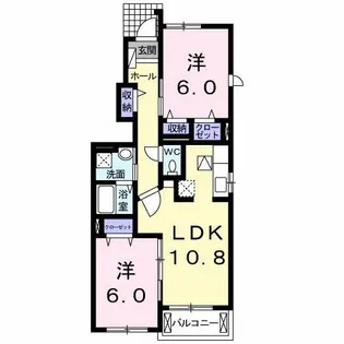 スクエア21【1階】の間取り