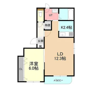 ドームアカシア【301号室】の間取り