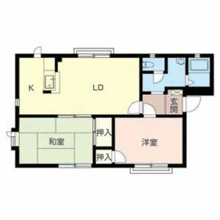 ディアス青山【B201号室】の間取り