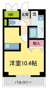 茜苑レジデンス【202号室】の間取り
