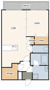 アーバン・フラッツ加西【305号室】の間取り