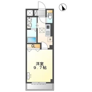 AXIO【102号室】の間取り
