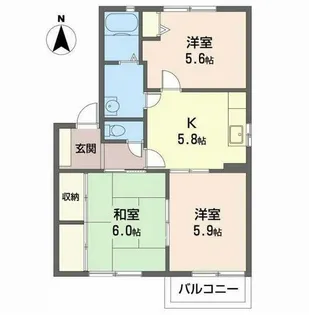 フォーレス塩屋【0201号室】の間取り