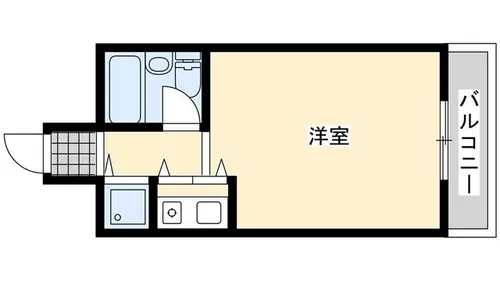 クリーンピア南大路時計台【710号室】の間取り