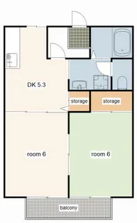 アルカンシェール【103号室】の間取り