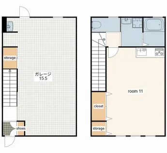GARAXIA福崎【1号室】の間取り