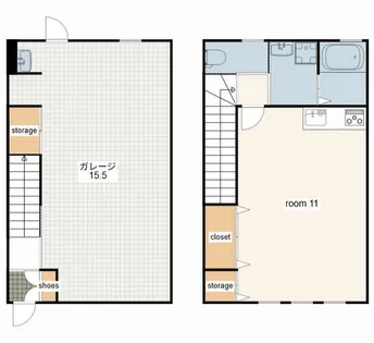 GARAXIA福崎【2号室】の間取り