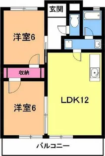 メゾン長縄【2階】の間取り