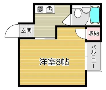 宮野マンション【3階】の間取り