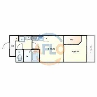 SERENiTE-04【3階】の間取り