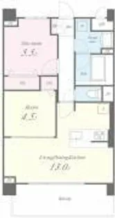 パトリアグランデ【1階】の間取り