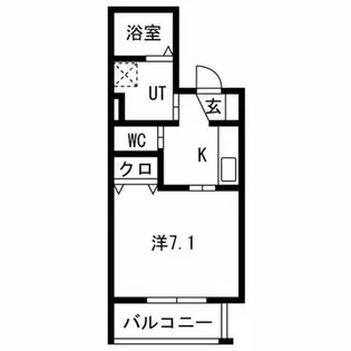スターブル野並【2階】の間取り