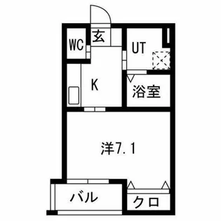 スターブル野並【1階】の間取り