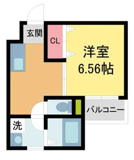M’scourt西宮北口【203号室】の間取り