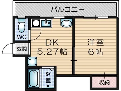 ベイスマルセ元町【3階】の間取り