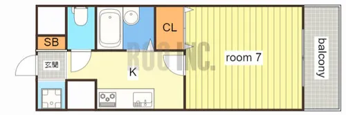 永田第2ビル【310号室】の間取り