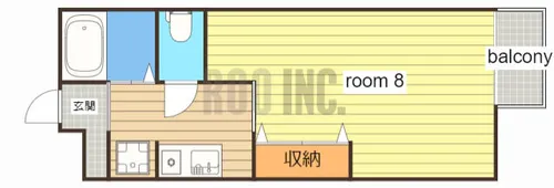 Grand・Chariot(グラン・シャリオ)【202号室】の間取り