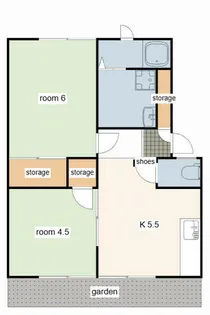 アーバン蒲田【103号室】の間取り