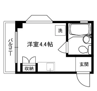 エスポワール【3階】の間取り