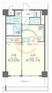 ロンド・エーデルワイス【1階】の間取り