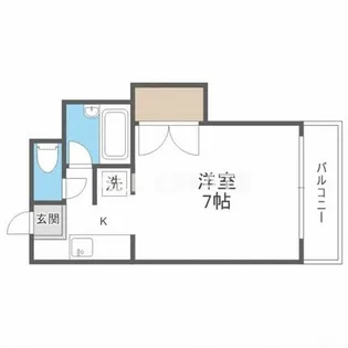 イーストコート森の宮【3階】の間取り