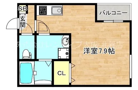 ハーモニーテラス小路Ⅱ【1階】の間取り
