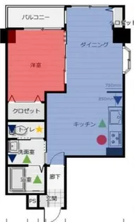 白百合グランドシャトー【3階】の間取り