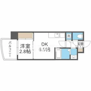 セレニテ日本橋プリエ【9階】の間取り