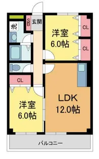 アーバンステージ【305号室】の間取り