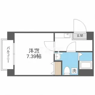 ETC緑橋【1階】の間取り