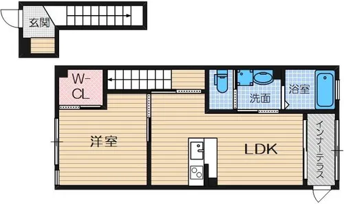 シャングリラ・シュン【2階】の間取り