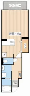 エクセレントMKⅡ【106号室】の間取り