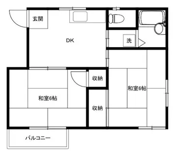 メゾン東陽【2階】の間取り
