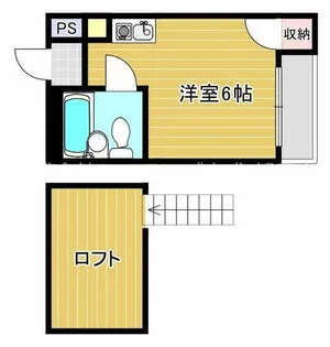 WBM-Ⅲ【2階】の間取り