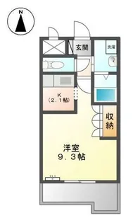 ツインズコート相生壱番館【103号室】の間取り