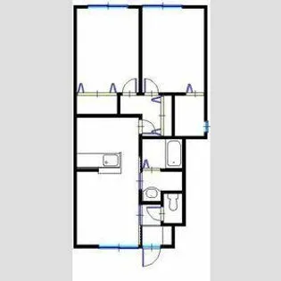 サンライズ青山【101号室】の間取り