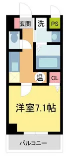 DANAE COURT中山寺【202号室】の間取り