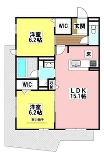 MAISON FIKA【1階】の間取り