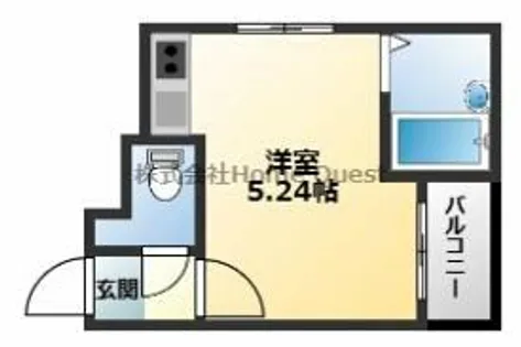 大宝 小阪駅前ヴィラデステ【5階】の間取り