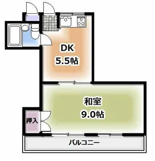 大阪府寝屋川市香里西之町【マンション】の間取り
