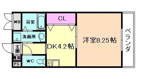 ForteresseN【5階】の間取り