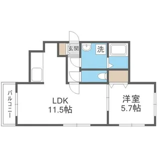 グランメゾン西町【2階】の間取り