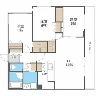 S-RESIDENCE神宮前【3階】の間取り