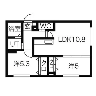 ビンゴファースト【2階】の間取り