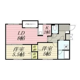 メゾンクー・ドゥ・クールⅡ【4階】の間取り